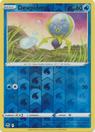 Sword & Shield: Silver Tempest : 047/195 - Dewpider - Common Reverse Holo