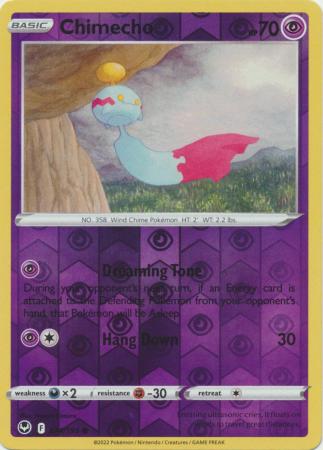 Sword & Shield: Silver Tempest : 074/195 - Chimecho - Common Reverse Holo
