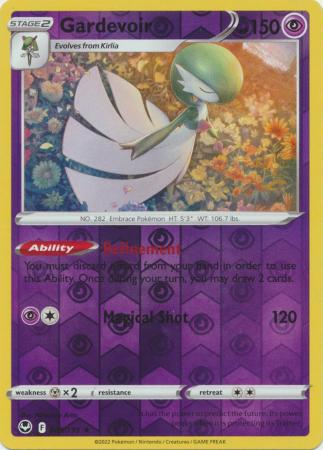 Sword & Shield: Silver Tempest : 069/195 - Gardevoir - Rare Reverse Holo