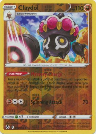 Sword & Shield: Silver Tempest : 094/195 - Claydol - Uncommon Reverse Holo