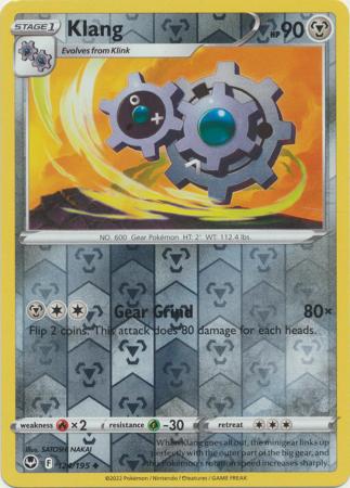 Sword & Shield: Silver Tempest : 124/195 - Klang - Uncommon Reverse Holo