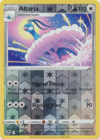 Sword & Shield: Silver Tempest : 143/195 - Altaria - Uncommon Reverse Holo