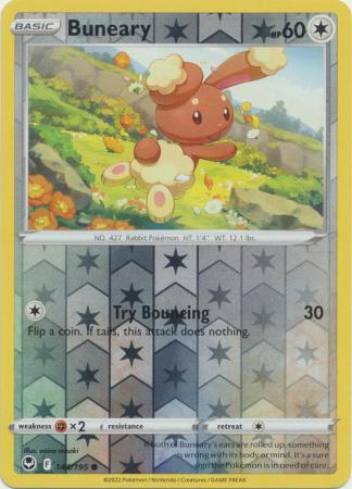 Sword & Shield: Silver Tempest : 144/195 - Buneary - Common Reverse Holo