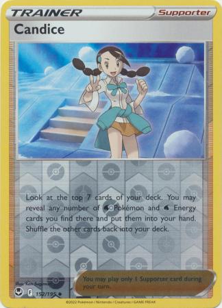 Sword & Shield: Silver Tempest : 152/195 - Candice - Uncommon Reverse Holo