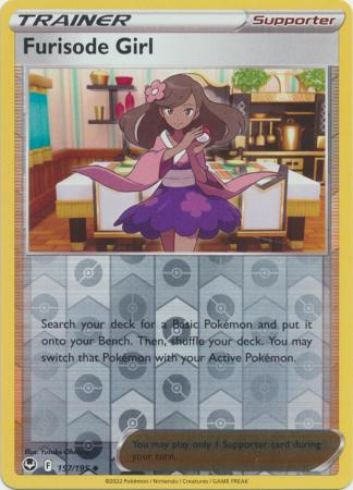 Sword & Shield: Silver Tempest : 157/195 - Furisode Girl - Uncommon Reverse Holo