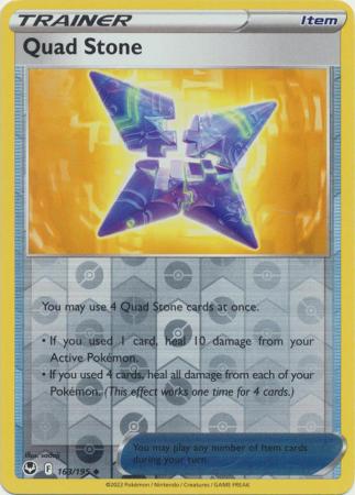 Sword & Shield: Silver Tempest : 163/195 - Quad Stone - Uncommon Reverse Holo