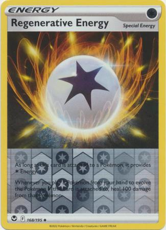 Sword & Shield: Silver Tempest : 168/195 - Regenerative Energy - Uncommon Reverse Holo