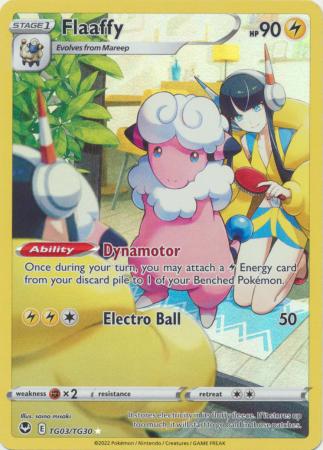 Sword & Shield: Silver Tempest : TG03/TG30 - Flaaffy - Holo Rare