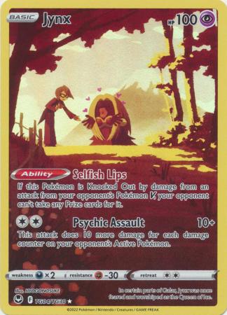 Sword & Shield: Silver Tempest : TG04/TG30 - Jynx - Holo Rare