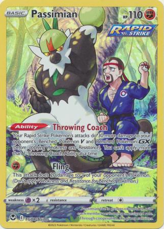 Sword & Shield: Silver Tempest Singles:TG08/TG30 - Passimian - Holo Rare