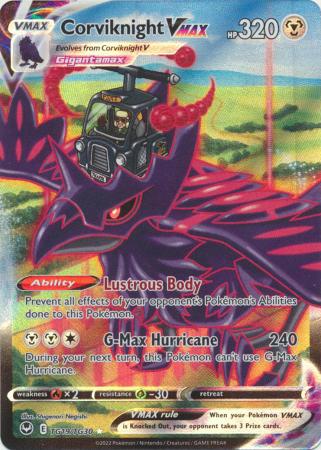 Sword & Shield: Silver Tempest Singles: TG19/TG30 - Corviknight VMAX - Ultra Rare