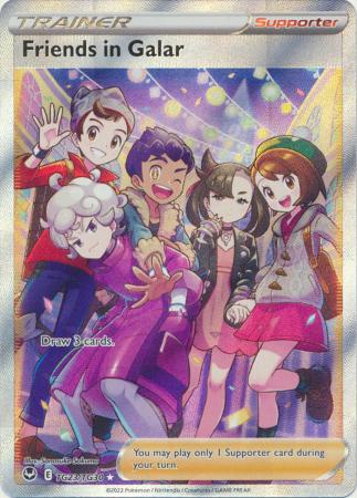Sword & Shield: Silver Tempest Singles: TG23/TG30 - Friends in Galar - Ultra Rare