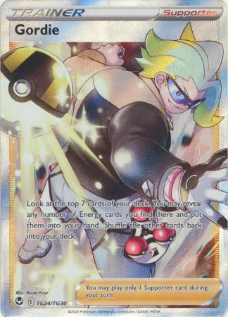 Sword & Shield: Silver Tempest : TG24/TG30 - Gordie - Ultra Rare