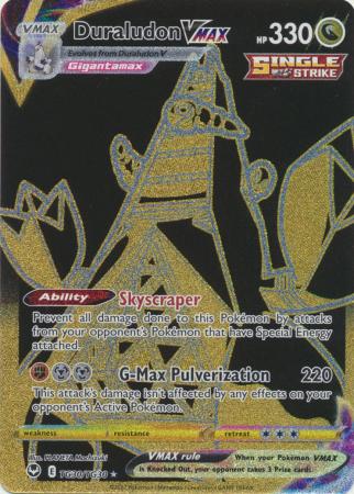 Sword & Shield: Silver Tempest Singles: DTG30/TG30 - uraludon VMAX - Gold Secret