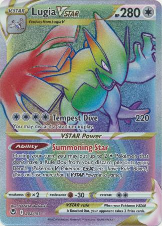 Sword & Shield: Silver Tempest : 202/195 - Lugia VSTAR - Hyper Rare