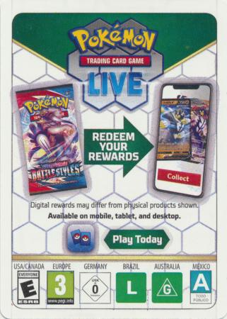 Scarlet & Violet (Base Set) : Unused Booster Pack Code Card (Pokemon TCG Live)