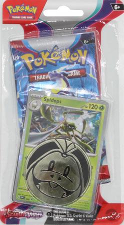 Scarlet & Violet (Base Set) : Checklane Blister w/ Spidops Promo (Pokemon)