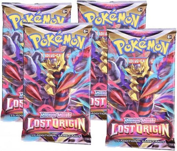 Sword & Shield : Lost Origin : 4 Pack Booster Lot (Pokemon)