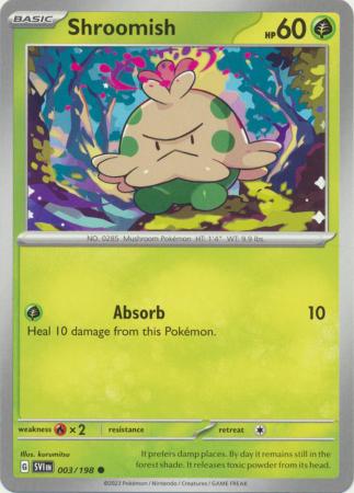 Scarlet & Violet (Base Set) : 003/198 - Shroomish - Common