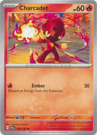Scarlet & Violet (Base Set) : 039/198 - Charcadet - Common
