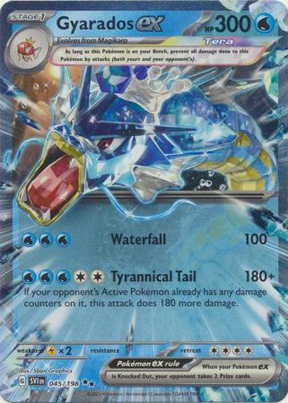 Scarlet & Violet (Base Set) : 045/198 - Gyarados ex - Ultra Rare