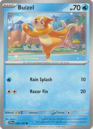 Scarlet & Violet (Base Set) : 046/198 - Buizel - Common