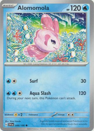Scarlet & Violet (Base Set) : 048/198 - Alomomola - Common