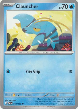 Scarlet & Violet (Base Set) : 049/198 - Clauncher - Common