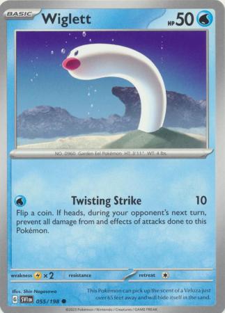 Scarlet & Violet (Base Set) : 055/198 - Wiglett - Common