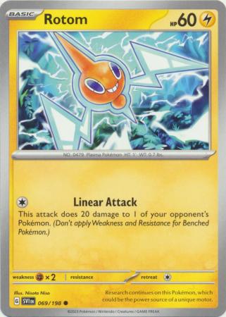 Scarlet & Violet (Base Set) : 069/198 - Rotom - Common
