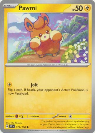 Scarlet & Violet (Base Set) : 073/198 - Pawmi - Common
