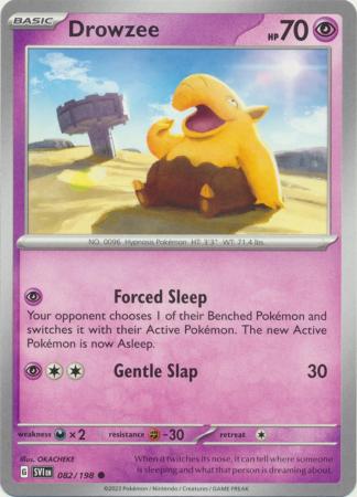 Scarlet & Violet (Base Set) : 082/198 - Drowzee - Common