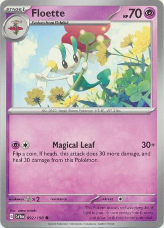 Scarlet & Violet (Base Set) : 092/198 - Floette - Common