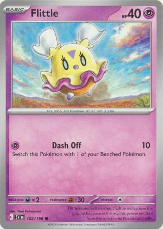 Scarlet & Violet (Base Set) : 102/198 - Flittle - Common