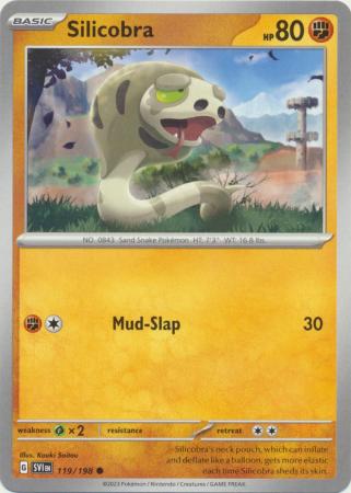Scarlet & Violet (Base Set) : 119/198 - Silicobra - Common