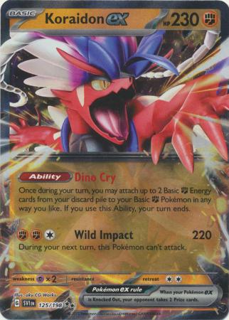 Scarlet & Violet (Base Set) : 125/198 - Koraidon ex - Ultra Rare