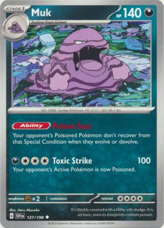 Scarlet & Violet (Base Set) : 127/198 - Muk - Uncommon