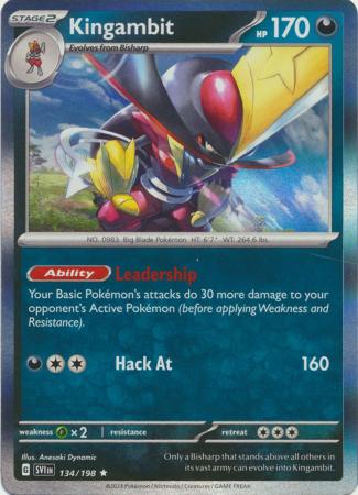 Scarlet & Violet (Base Set) : 134/198 - Kingambit - Holo Rare
