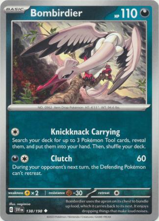 Scarlet & Violet (Base Set) : 138/198 - Bombirdier - Uncommon