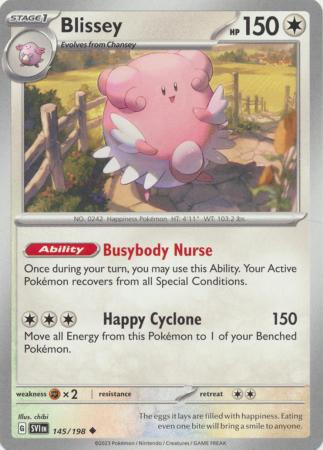 Scarlet & Violet (Base Set) : 145/198 - Blissey - Uncommon