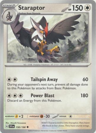 Scarlet & Violet (Base Set) : 150/198 - Staraptor - Uncommon
