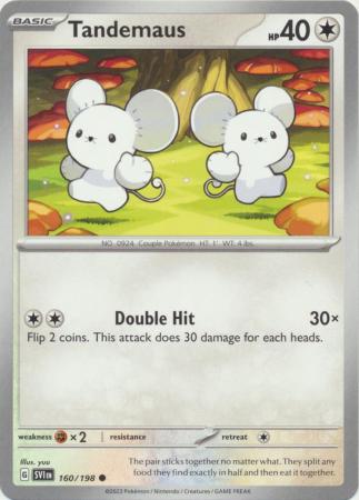 Scarlet & Violet (Base Set) : 160/198 - Tandemaus - Common