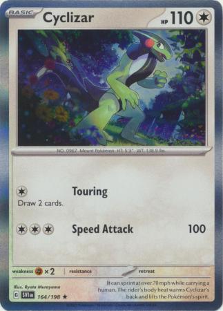 Scarlet & Violet (Base Set) : 164/198 - Cyclizar - Holo Rare