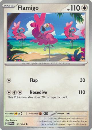 Scarlet & Violet (Base Set) : 165/198 - Flamigo - Uncommon