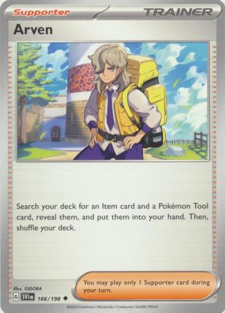 Scarlet & Violet (Base Set) : 166/198 - Arven - Uncommon