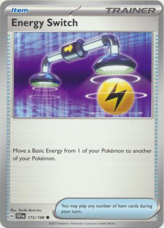 Scarlet & Violet (Base Set) : 173/198 - Energy Switch - Common