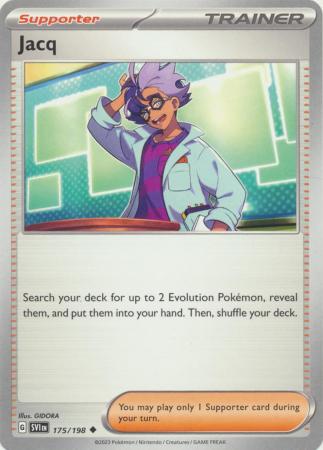 Scarlet & Violet (Base Set) : 175/198 - Jacq - Uncommon