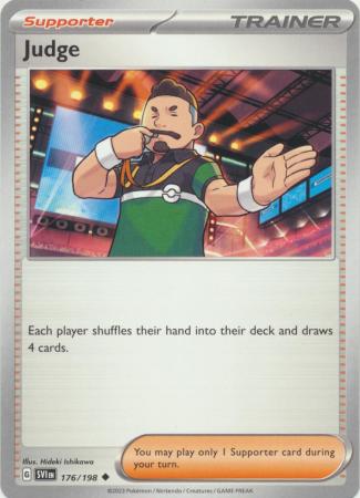 Scarlet & Violet (Base Set) : 176/198 - Judge - Uncommon