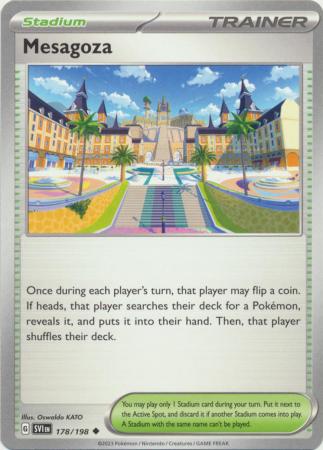 Scarlet & Violet (Base Set) : 178/198 - Mesagoza - Uncommon