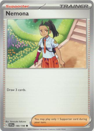 Scarlet & Violet (Base Set) : 180/198 - Nemona - Common